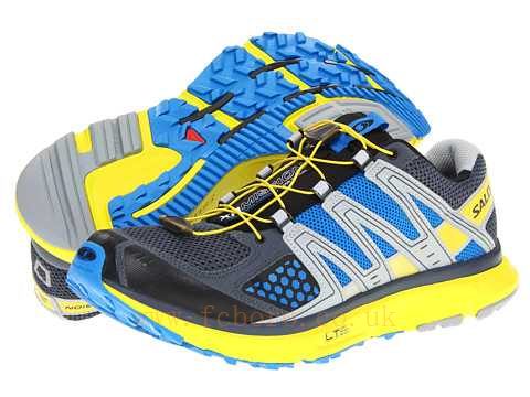 Salomon - XR Mission Grey Denim/Canary Yellow/Union Blue Gor3f - Mens